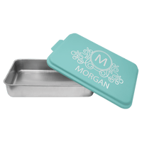Aluminum Cake Pan with Laserable  Lid