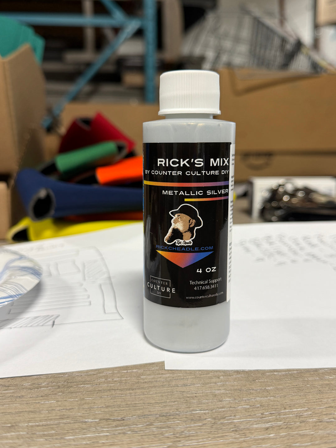 Rick's Mix 4oz Paint Pour Paint ONLINE TENT SALE
