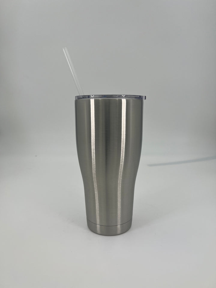 Stainless Steel Tumbler Modern Curve 30 oz