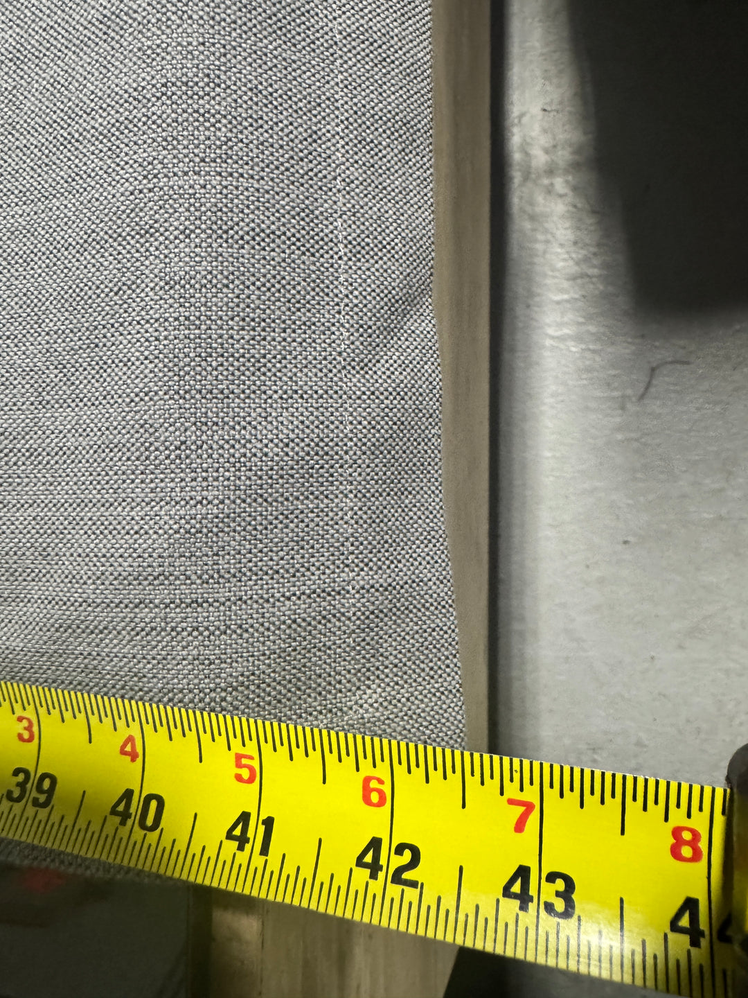 Lot 111 - Gray Textured Woven Table Runner