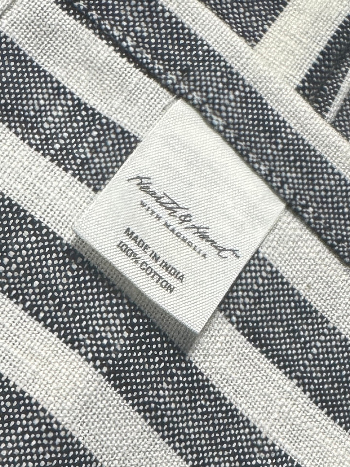 Lot 110 - Threshold Charcoal Gray Woven Cloth Dinner Napkin Set