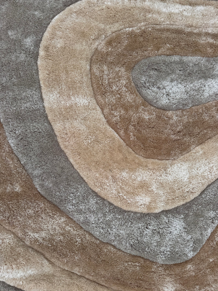 Mateos Collection 8x10 neutral area rug