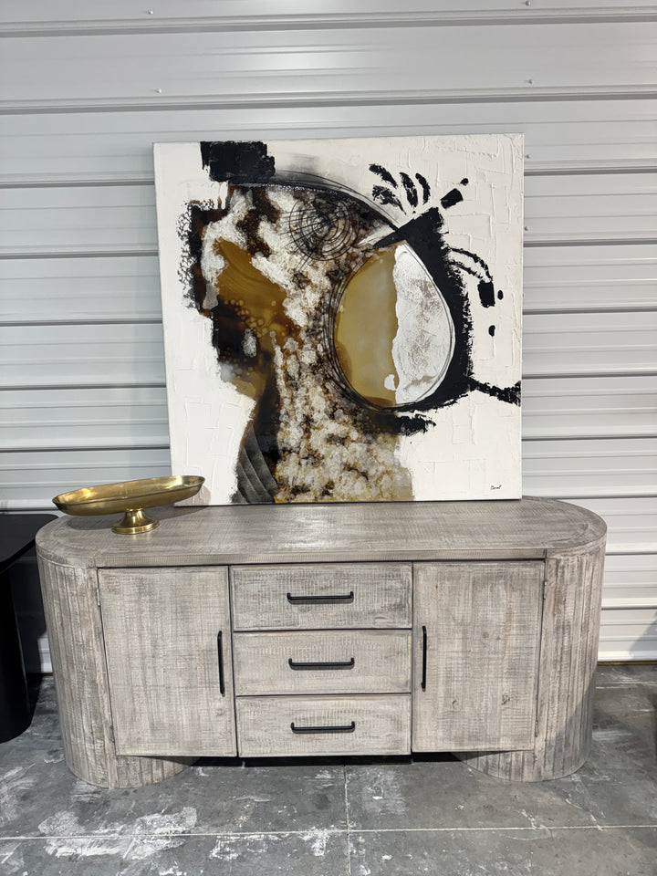 Art 03 – Black Gold Swirl