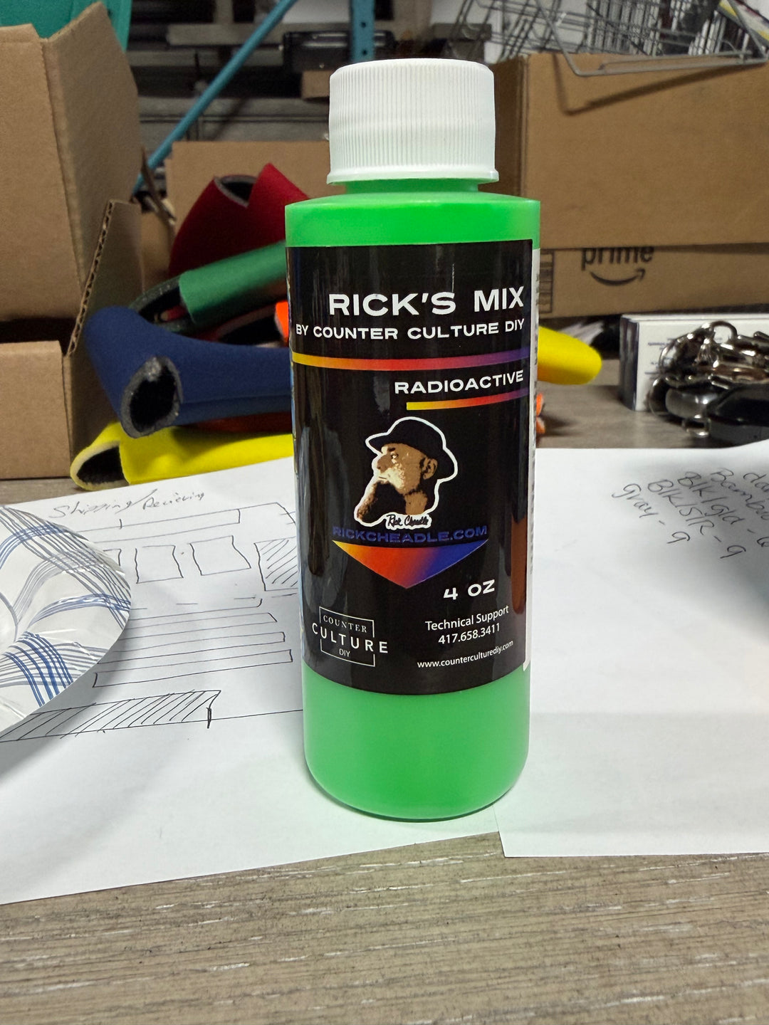 Rick's Mix 4oz Paint Pour Paint ONLINE TENT SALE