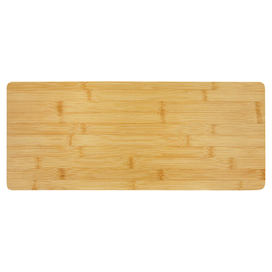 bamboo charcuterie board 19¾" × 8", blank