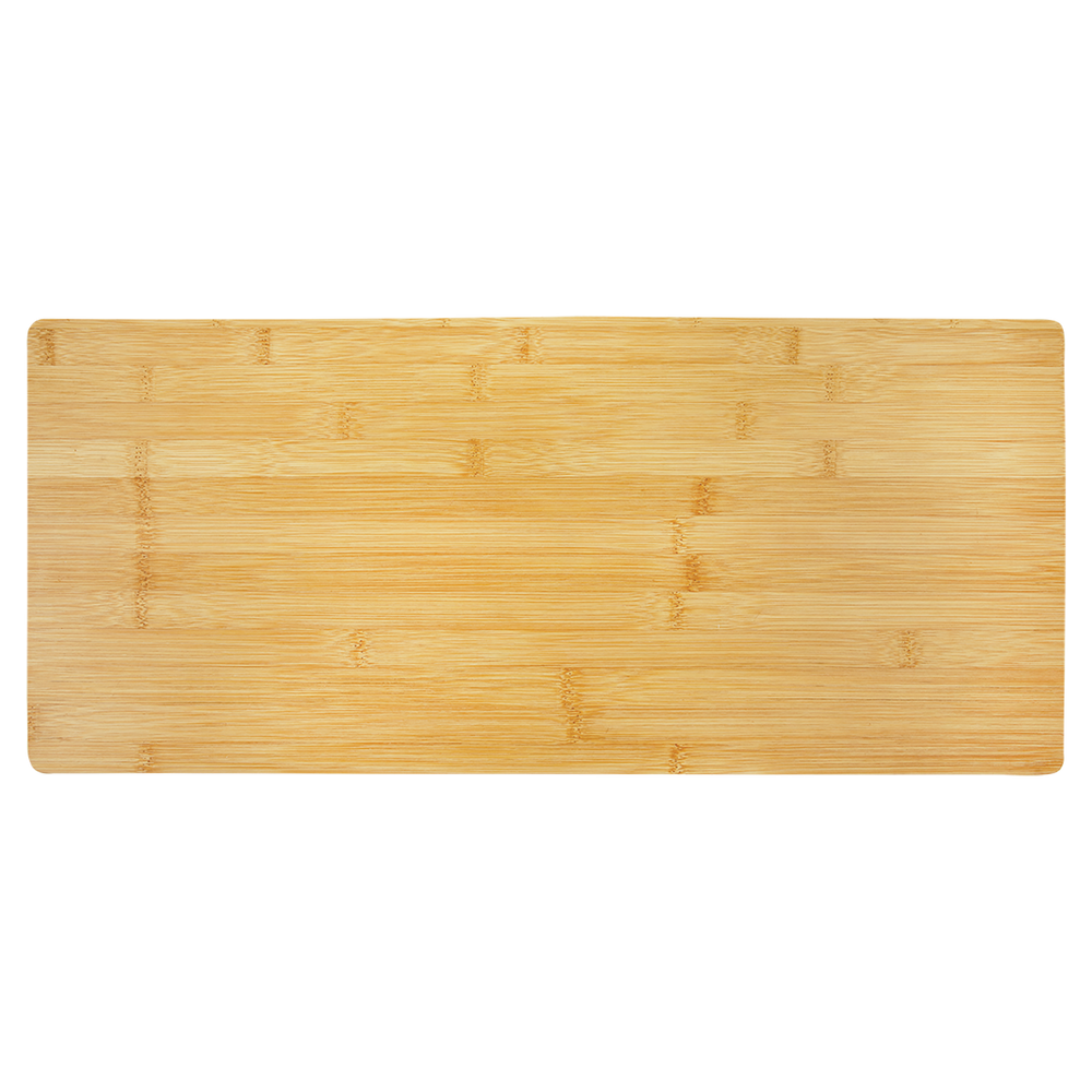 large bamboo charcuterie board 23¾" × 10", blank