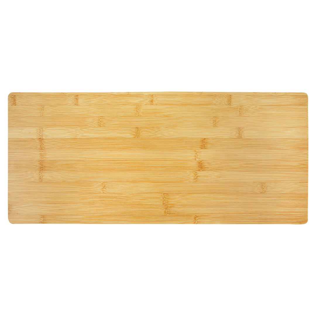 large bamboo charcuterie board 23¾" × 10", blank