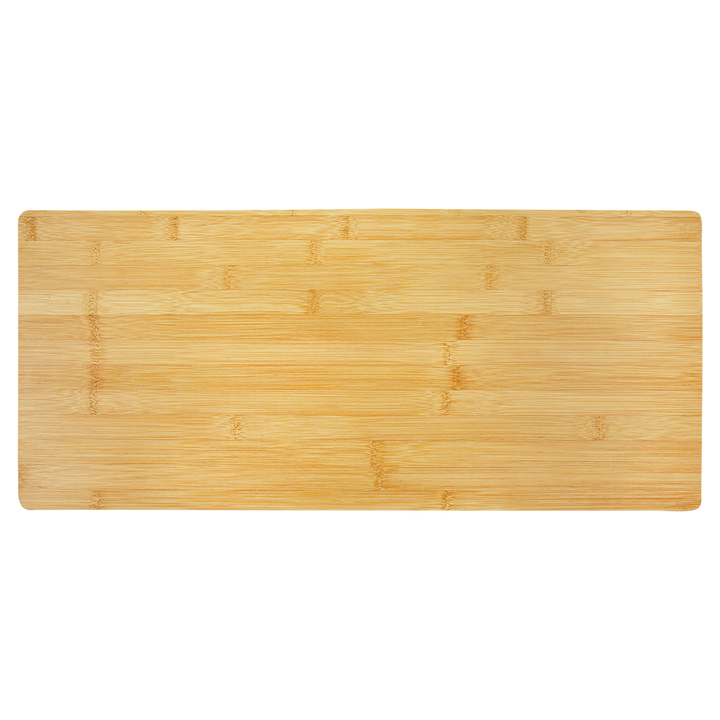 large bamboo charcuterie board 23¾" × 10", blank