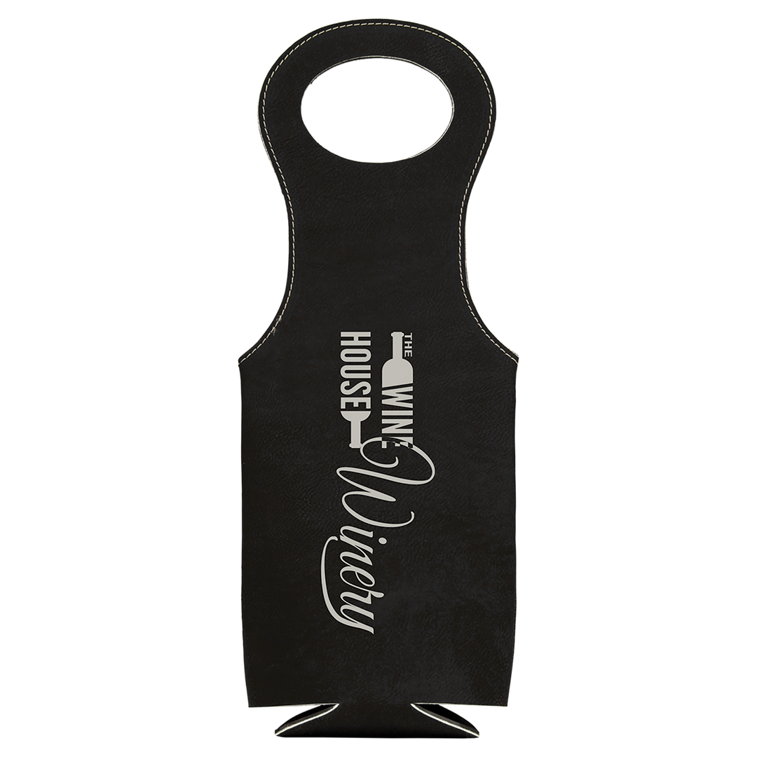Leatherette Wine Bag