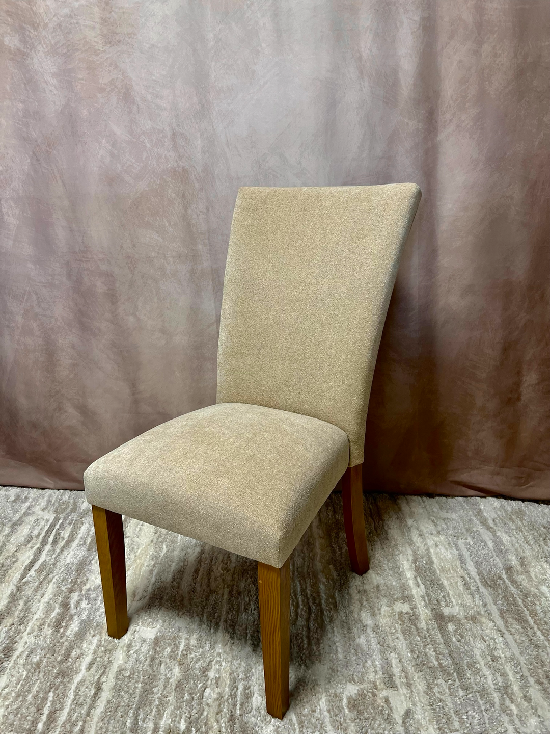 Tan Parsons Dining Side Chair (Pair)