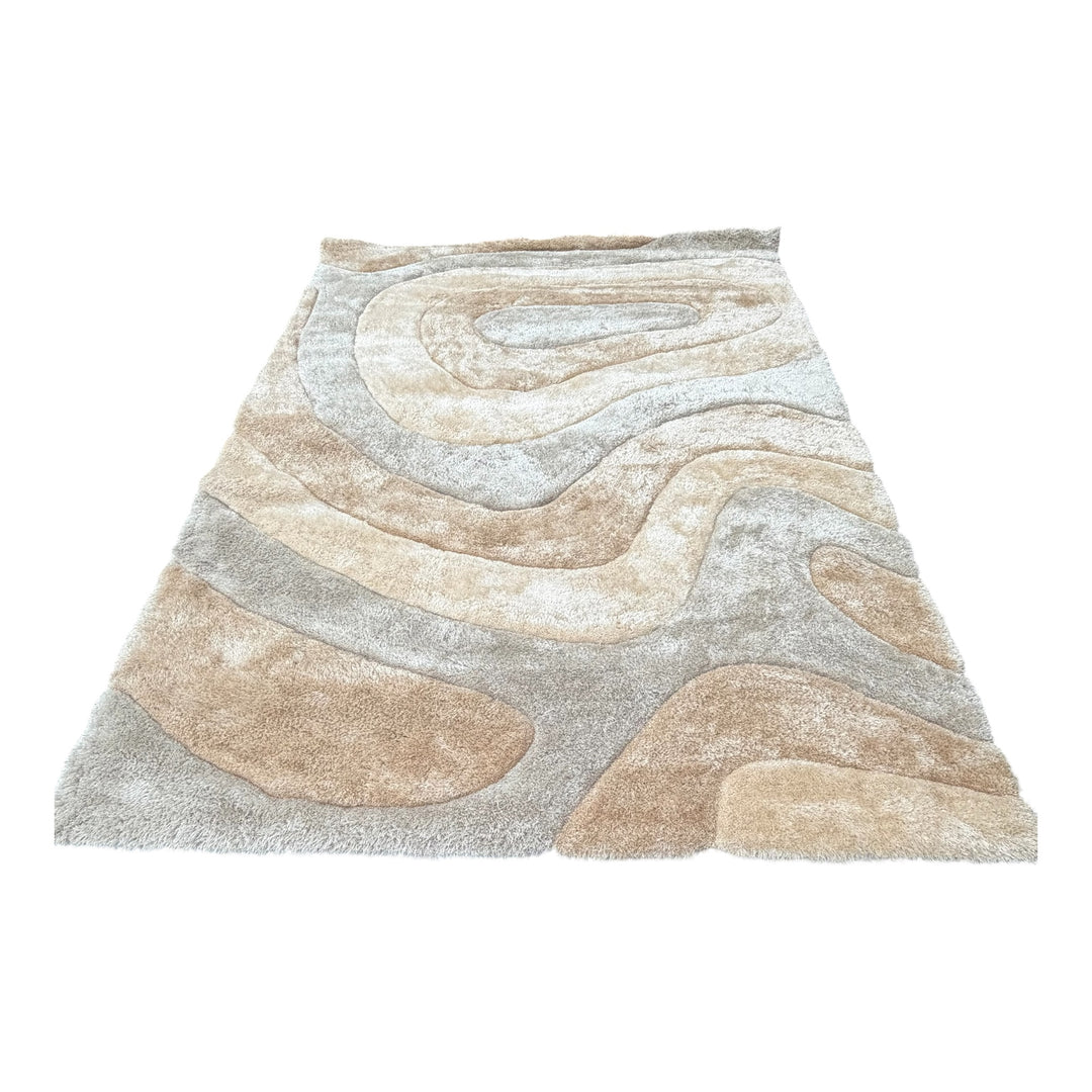 Mateos Collection 8x10 neutral area rug