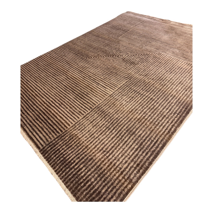 Beratti Kamela Area Rug — Brown Traditional Floral Persian Style