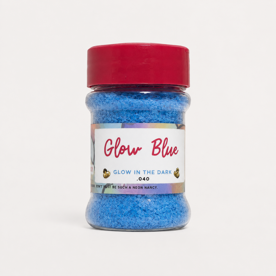Glitter Guy — Glow Blue (Glow in the Dark .040)