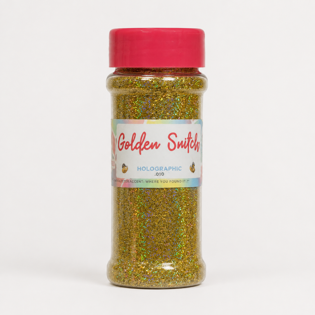 Glitter Guy — Golden Snitch (Holographic .010)