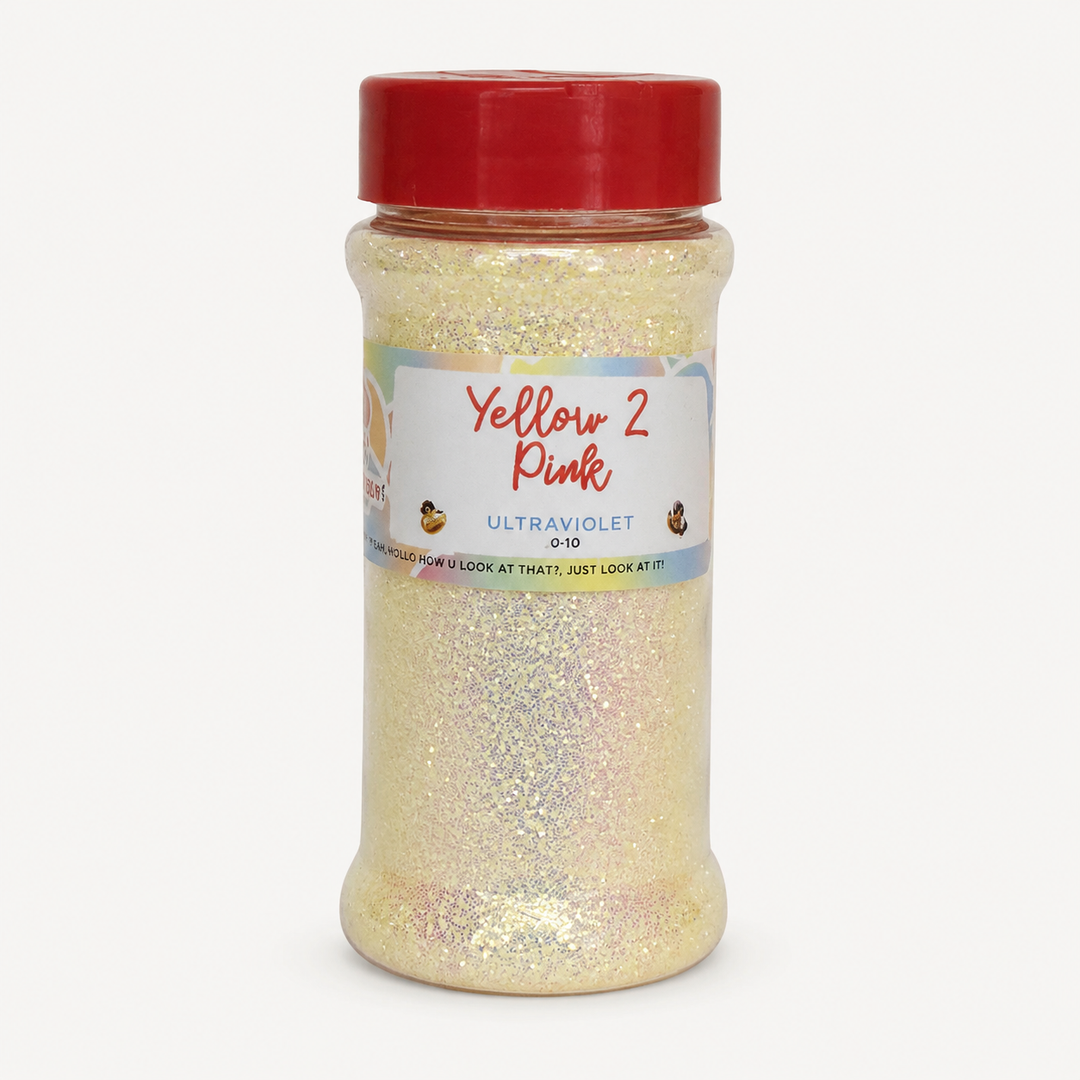 Glitter Guy — Yellow 2 Pink (Ultraviolet .010)
