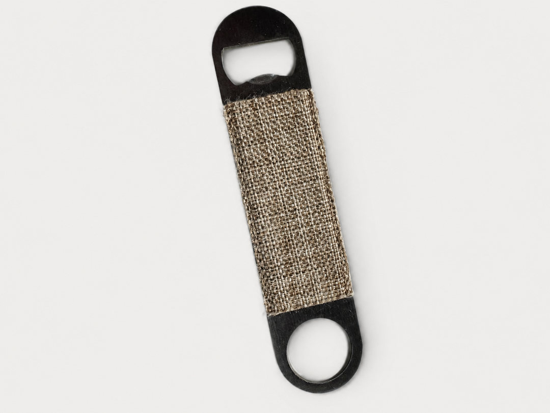Bar Sublimation Burlap Bottle Opener Blank
