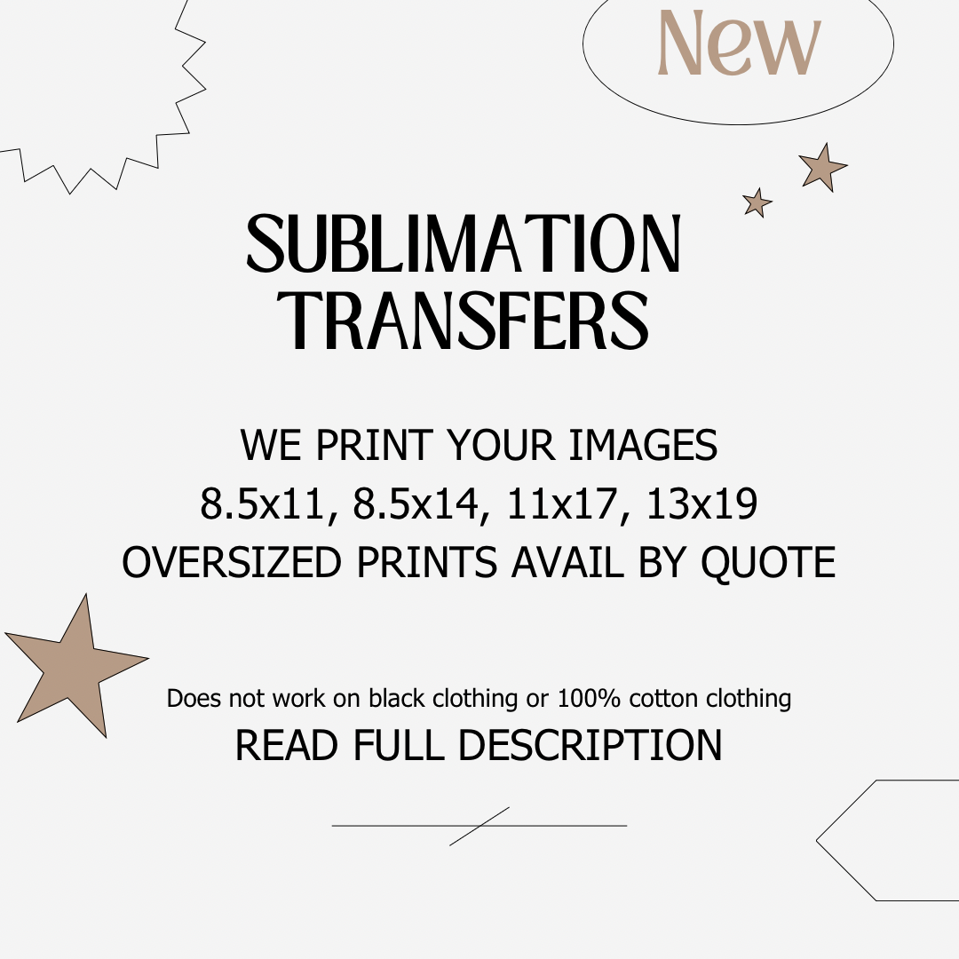 Sublimation Transfer Print
