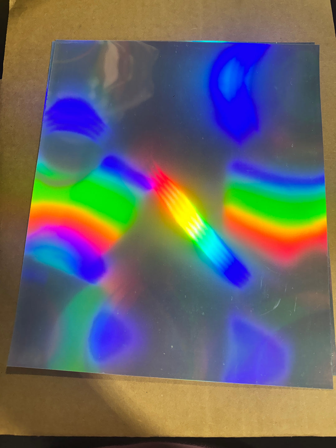 Holo adhesive vinyl 12”x10” online tent sale