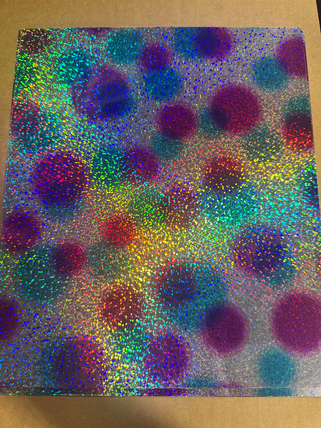 Sparkle spots vinyl 12”x10” online tent sale