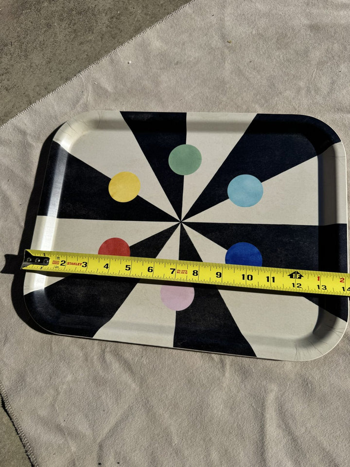 Lot 36 – Benson's Color Hexagon Birchwood Serving Tray, Made in Sweden