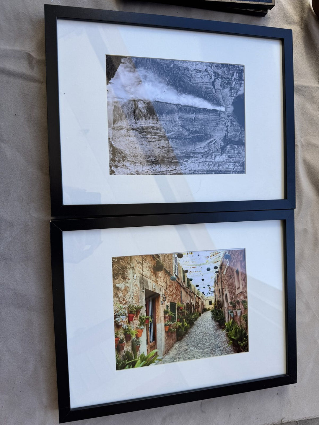 Lot 46 – Black Matted Picture Frames 16x20, Set of 2