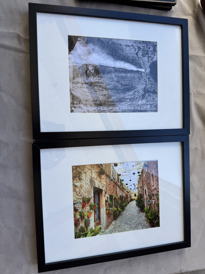 Lot 46 – Black Matted Picture Frames 16x20, Set of 2