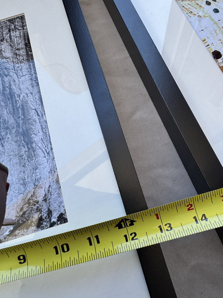 Lot 46 – Black Matted Picture Frames 16x20, Set of 2