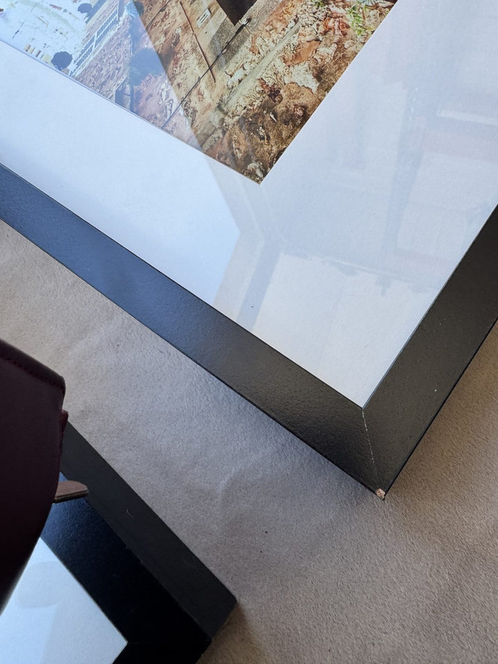 Lot 46 – Black Matted Picture Frames 16x20, Set of 2