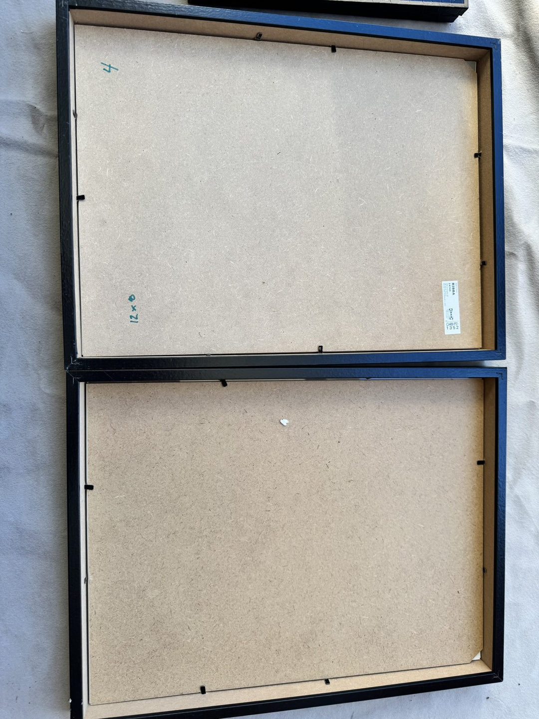 Lot 46 – Black Matted Picture Frames 16x20, Set of 2