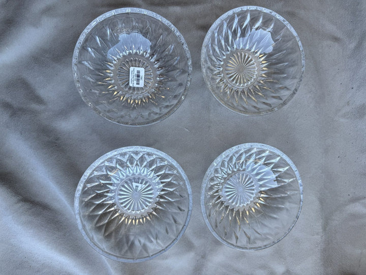 Lot 71 – Set of 4 Cut Glass Bowls, 5 in