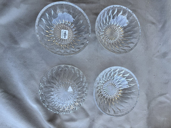 Lot 71 – Set of 4 Cut Glass Bowls, 5 in