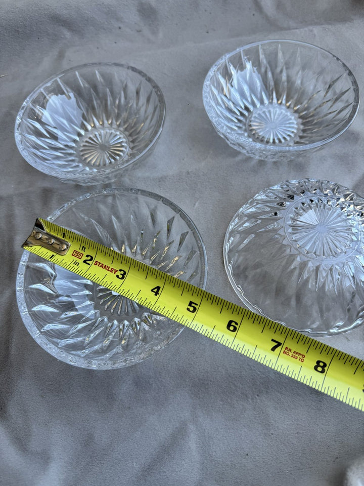 Lot 71 – Set of 4 Cut Glass Bowls, 5 in