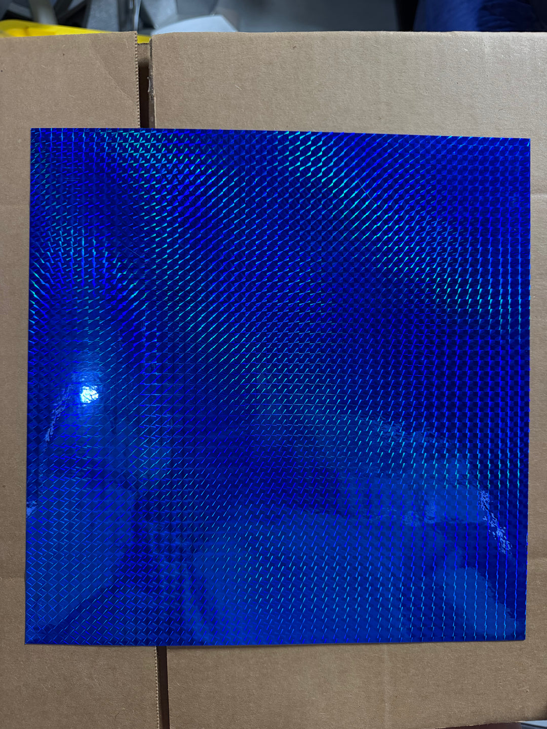 Light Blue Holo adhesive vinyl 12”x12” online tent sale