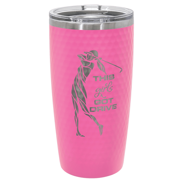 Dimpled Golf Tumbler