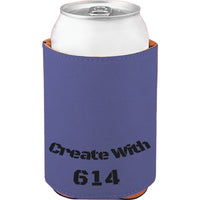 Beverage Holder Laserable Leatherette