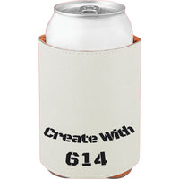 Beverage Holder Laserable Leatherette