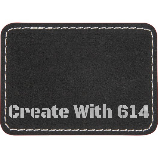 Leatherette Personalized - Round Patches w/adhesive – 525 Laser