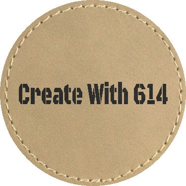 L99 - Lasered Leatherette Hat Patches - 91 Options! - HoopMama