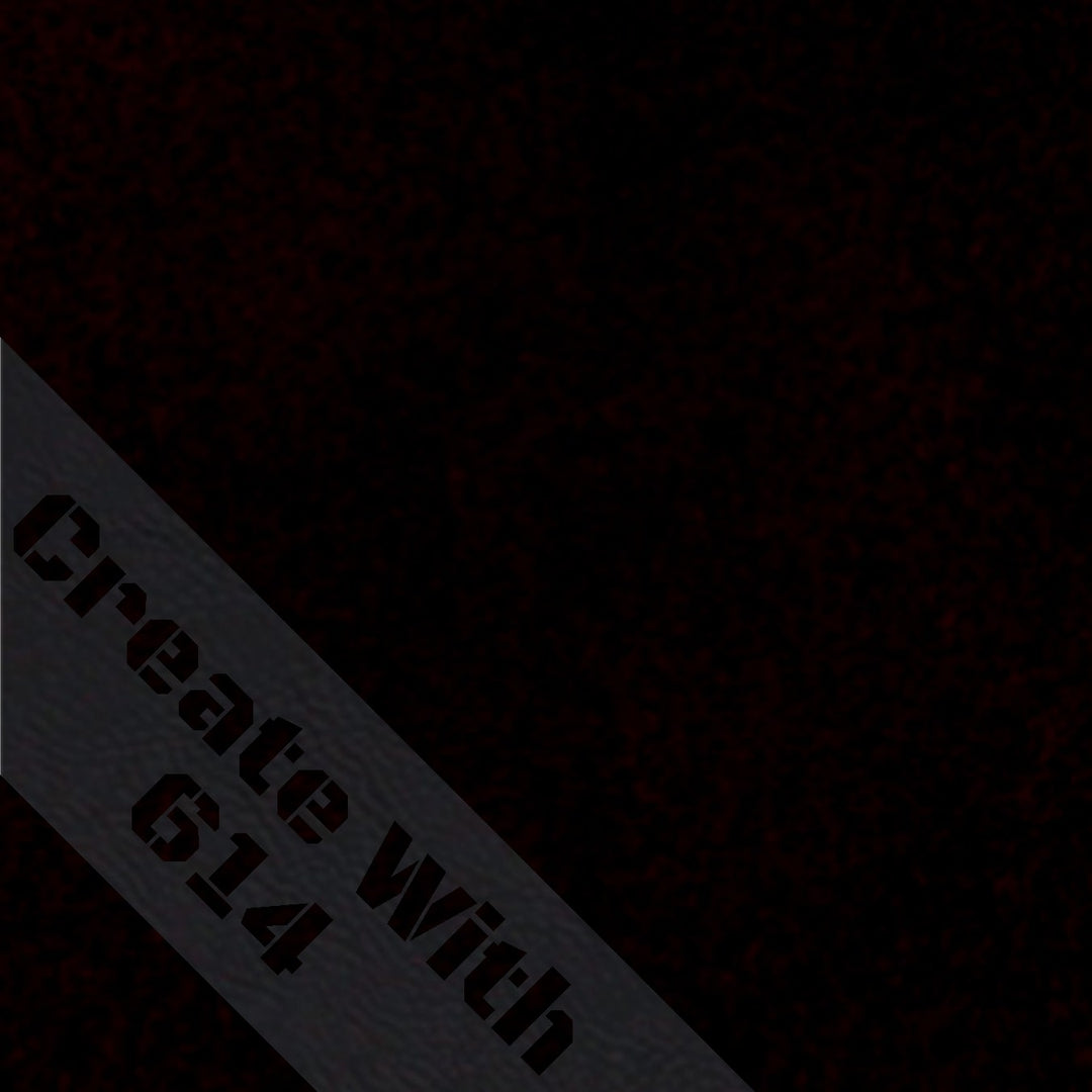Laserable Leatherette 12" x 18" Sheet with Adhesive Light Black Black | Create With 614