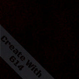 Laserable Leatherette 12" x 18" Sheet with Adhesive Light Black Black | Create With 614