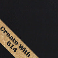 Laserable Leatherette 12" x 18" Sheet with Adhesive Black Gold | Create With 614