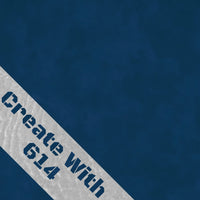 Laserable Leatherette With Adhesive Blue Silver | Create With 614