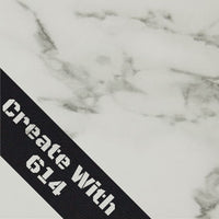 Laserable Leatherette With Adhesive Marble Black | Create With 614