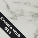Laserable Leatherette With Adhesive Marble Black | Create With 614
