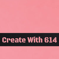 Laserable Leatherette Without Adhesive Pink Black | Create With 614
