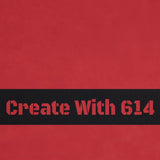 Laserable Leatherette Without Adhesive Red Black | Create With 614
