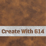 Laserable Leatherette Without Adhesive Rustic Silver | Create With 614
