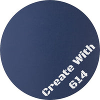 Laserable Silicone Round Coaster Navy White | Create With 614