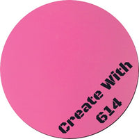 Laserable Silicone Round Coaster Pink Black | Create With 614