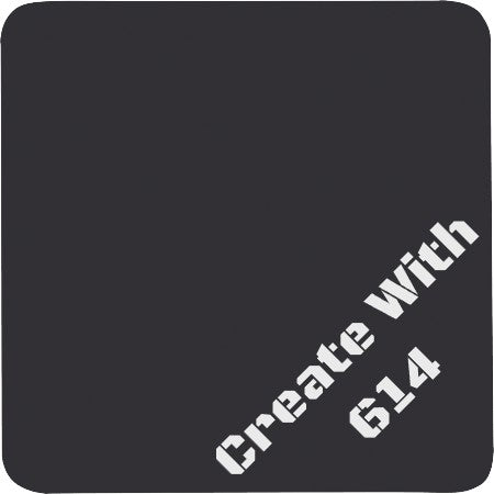 Laserable Silicone Coaster Square Black White | Create With 614